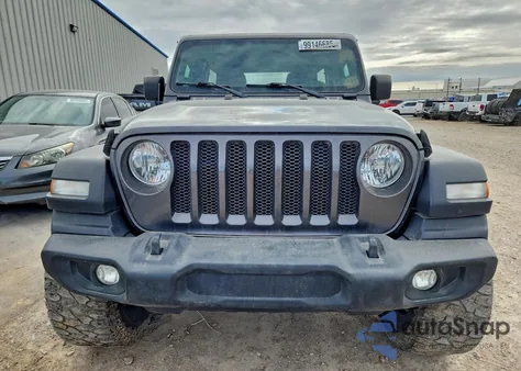 2021 Jeep Wrangler Unlimited Sport z USA, uszkodzony, nr VIN 1C4HJXDG3MW530966